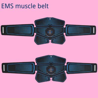 China Weight Loss Muscle Toning Equipment Fitness Abdominal Belt To Work Out Waist EMS Muscle Stimulator Belt en venta