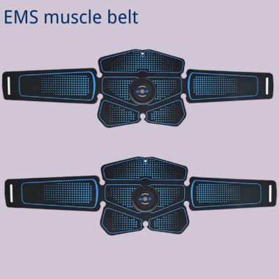 China Weight Loss Abdominal Muscle Trainer EMS Stimulator Toning Smart Fit Training Belt Set en venta