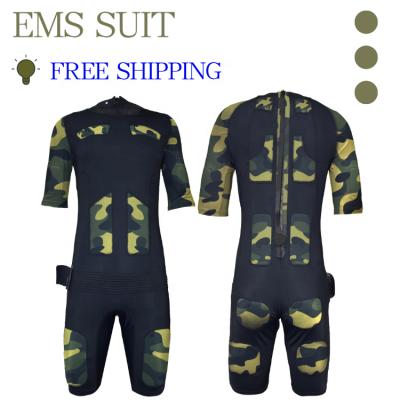 China Skin Tightening Individual Muscle Stimulator EMS Gym Kit Electro Vest Body Training Suit à venda