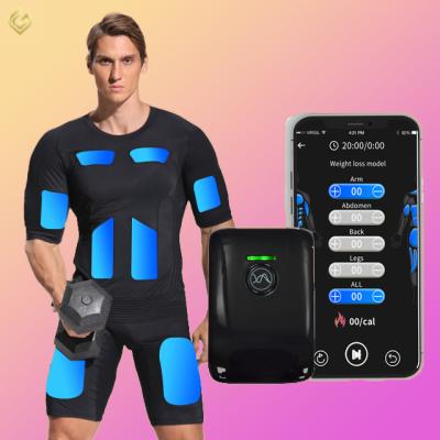 Cina Skin Tightening Free Shipping Women Men Keep Fit EMS Training Suit Radio in vendita