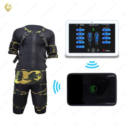 China Detox Training Wireless Morden Style Gym Suit EMS Muscle Stimulator for sale