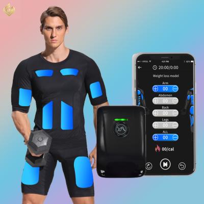 China Skin Tightening Hot 2021 EMS Body Sculpting Electric Muscle Stimulation Machine EMS Suit Radio en venta