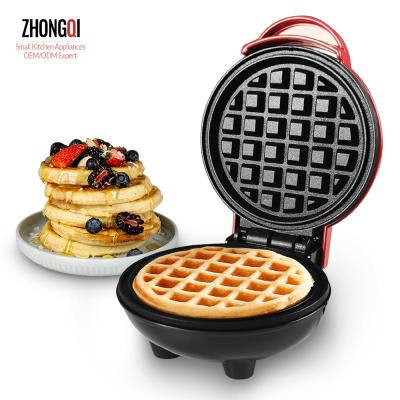 China Round Shape Outdoor Portable Electric Household Cone Waffle Maker Nonstick Baking Nonstick Waffle Maker for sale