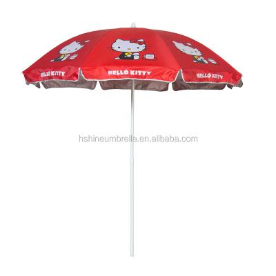 China Promotional Beach Umbrella\Promotion Beach\yard\Outdoor Cheap Parasol 180cm Custom Photo Printing for sale