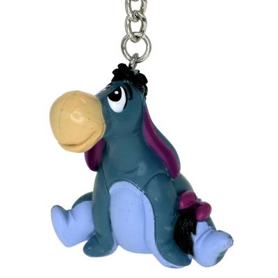 China Gift /Collectibles KIDS DISNEY EEYORE HOT LIVE CREATIVE COOL PLASTIC CUSTOM FIGURAL KEY RING PVC KEY CHAIN ​​PORTACHIAVI for sale