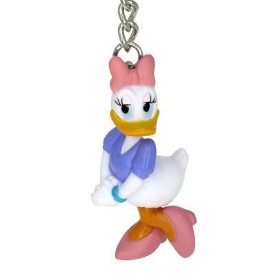 China Gift /Collectibles CLASSICAL DISNEY DAISY FIGURAL NO ROYALTY COST BRAND NAME LICENSE PLASTIC PVC GIFT CUSTOM ANIMATION KEYCHAIN KEYRING for sale