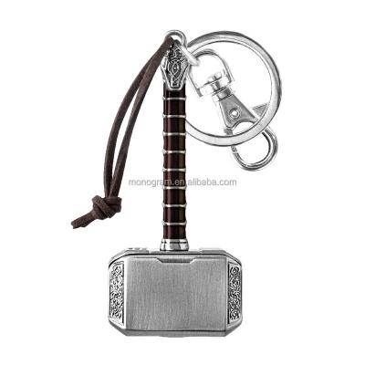 China Gift /Collectibles MARVEL THOR HAMMER FIGURE METAL PENDANTS KEYCHAIN ​​UNIQUE FASHIONALLY ELABORATE TIN KEYCHAIN for sale