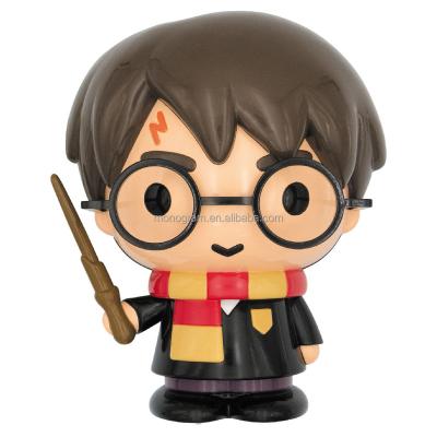 China NEW COLLECTION WARNER BROS CREATIVE UNBREAKABLE CUTE HOT HARRY POTTER PVC KIDS ATM ELECTRONIC PIGGY BANK for sale