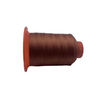 중국 Colorful Bonded Thread Low Shrinkage High Tenacity Nylon Bonded Sewing Thread For Sewing Leather Products 판매용