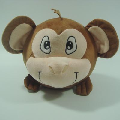 China Plush Custom Stuffed Plush Animal Toys Plush Monkey Head for sale