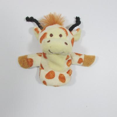 China Plush toy hand/finger puppets (deer), customized toys, CE/ASTM safety stardard for sale