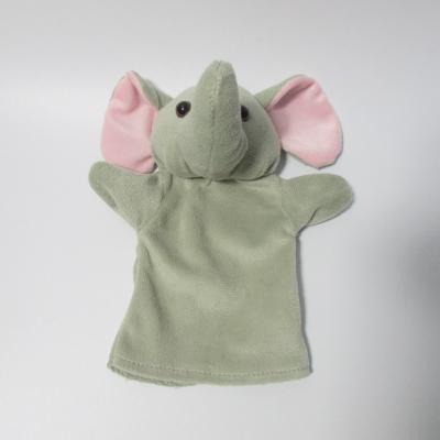 China Plush toy hand puppets (elephant), customized toys, CE/ASTM safety stardard for sale