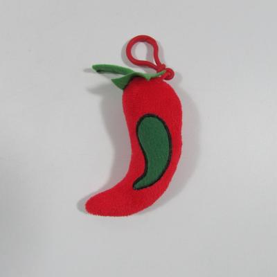 China Plush Stuffed Fruits and Vegetables Toy / Plush Red Chilli, Customized Toys, CE/ASTM Safety Standard for sale