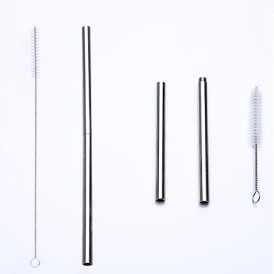 China Sustainable Bar Accessories Wholesale Reusable Silicone Tips And Case For Stainless Steel Straw for sale