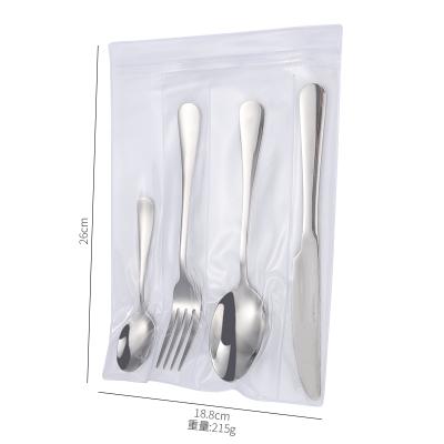 China Good Sustainable Quality 1010 Four Piece 410 Material Cutlery Set for sale