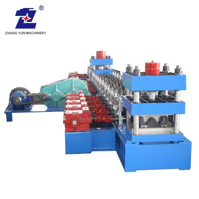 China Factory High Speed ​​Metal Sheet Bending Machine Road Guardrail Roll Forming Machine for sale