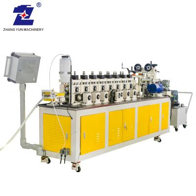 China Metal clips; Circle; Ring; High Performance Metal Flange Profile Production Line Door Frame Circle Iron Ring Making Machine for sale