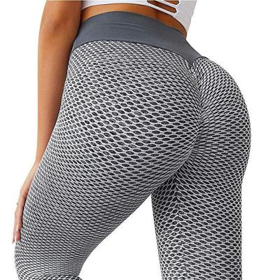 China External Honeycomb Tiktok Wearable Fitness Yoga Pants Tik Tok Legging Sport Women Scrunch Butt Lift Gaiters Breathable Peach Butt Lifter for sale