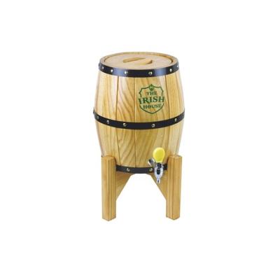 China Eco-friendly OEM 3L Wooden Beer Keg en venta