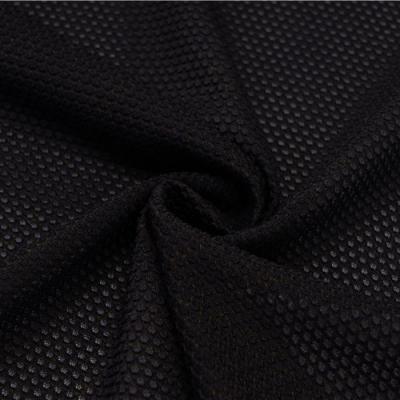 China Jin Ammonia Honeycomb Network Sustainable Customizable Sport Wear Fabric Spandex Fabric Stretch for sale