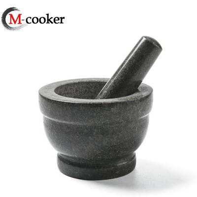 China Hot Selling Online Natrual White Marble Stone Mortar And Pestle Sets 100% Viable for sale