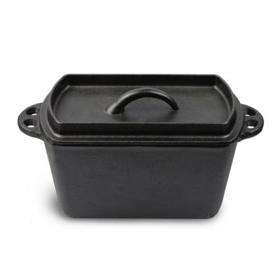 China Viable Hot Sale Bread Plant Pot Cast Iron Baking Bread Box for sale