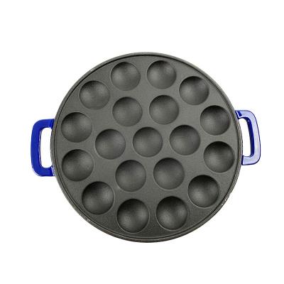 China Takoyaki Maker Grill Pan Octopus Ball Frying Plate Viable Mold Tray Baking Pan Octopus Balls Cakes Form Pan For Supply for sale