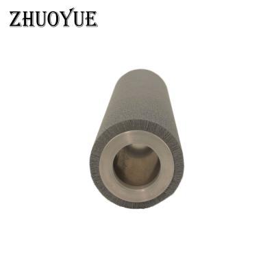 China industry polishing & ZHUOYUE Custom Wide Face Brush China Hot Selling Deburring Nylon Wheel Abrasive Nylon Brush For PCB Oxide Cleaning for sale