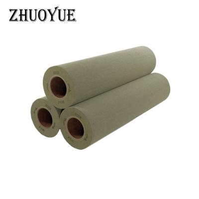 China ZHUOYUE Non Woven PCB Brush Roll Nonwoven Polishing China Industry Grinds Nonwoven Brush Roll For PCB Process for sale