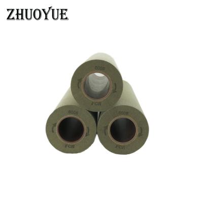 China Industry Polishing ZHUOYUE Customized Nonwoven Abrasive Brush Roller Roll Type Nonwoven Polishing And PCB Board Foam Grinding for sale