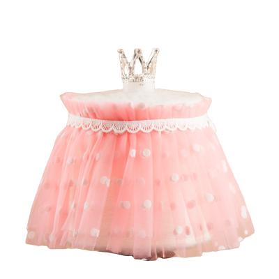 China Cute Breathable Baby Photography Skirt Headband Set Knitted Baby Lace Knitted Skirt Newborn Baby Photography Skirt for sale