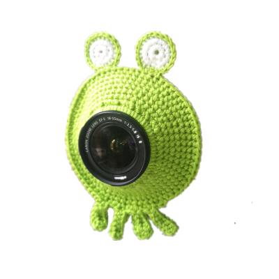 China Newest Fashinable Handmade Knitting Cute Cartoon Camera Photography Props Decorations for sale