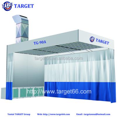 China High Quality Car Prep Station Spray Booth 7550*3550*3100mm (LxWxH) for sale