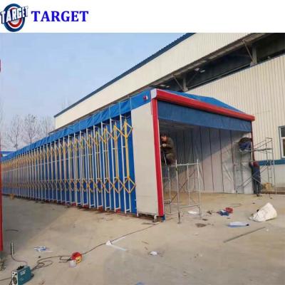 China car painting portable spray booth for sale/retractable paint booth for sale