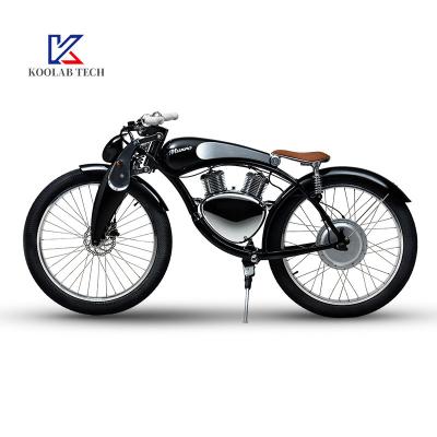 China Export Retro Smart Munro 2.0 Beijing Munro New Design E-Bike Steel Beach Cruiser 400W 50KM/H, Vintage Fat Tire Electric Bike for sale