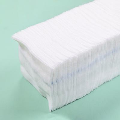 China Sterile 100% Medical Cotton Gauze Swab 5cmx5cm Cotton Gauze Cloth Pad for sale