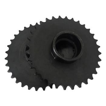 China Transmission Machine Chain Sprocket Large OEM Chain And Sprocket Sprocket Steel Transmission Parts for sale