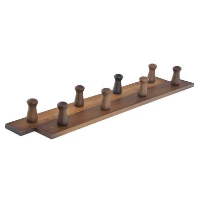 China Minimalist Classic Vintage Wall Mount Wood Hook Over The Door Hook Hanger Wall Hooks For Shop à venda