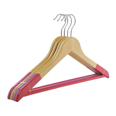 China Minimalist Factory Wholesal Hanger Fancy Household Clothes Garment Hangers For Store à venda