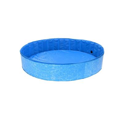 China Customized Foldable Pet Swimming Pools Pet Swim Box PVC Portable Swimming Dog whelping for sale