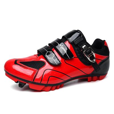 China New Rubber Shoes Professional Cycling Mountain Road Cycling Shoes Non Slip Wear Outdoor Sporty Bicycle Lock Shoes for sale