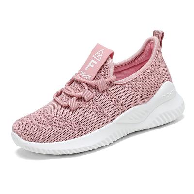 China High Quality Rubber Sports With Soft Soles For Slow Walking And Running Shoes Sneakers For Women Ladies Low Weight Running Shoes for sale