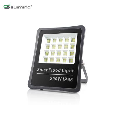 China High quality solar rohs solar garden flood light flood lights solar flood light with charger for sale