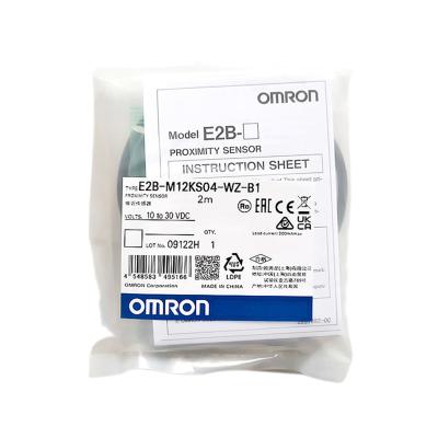 China Proximity Sensor Omron Proximity Switch E2B-M12KS04-WZ-C1 E2B-M12KS04-WZ-B1 NPN Three-Wire Output Sensor for sale