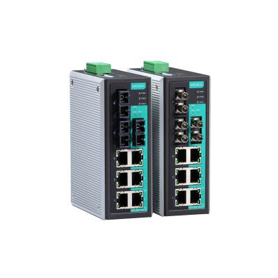 China Unmanaged Industrial POE Internet Ethernet Switch EDS-309 Series Metal Shell Network Switch MOXA 9 Port for sale