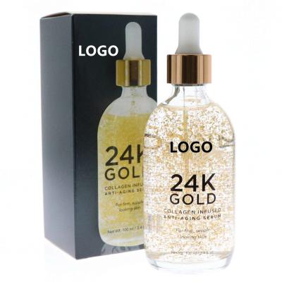 China Factory Private Label High Quality Anti Aging 24k Gold Anti Aging Serum for sale