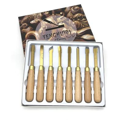 China Wood Work 8 Pcs Chisel Set Woodworking Carving Woodworking Carving for sale