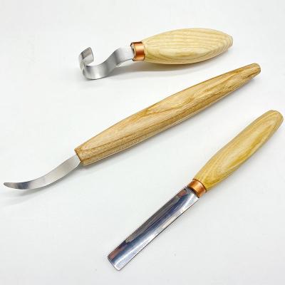 China Woodworking Wood Carving Tools Kit Wood Carving Set Wood Carving Hook Knife Set Spoon Carving Tools Spoon Knife Set for sale