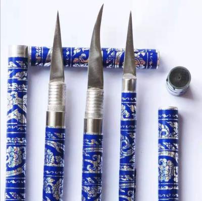 China Stocked Thai Fruit Carving Knife With Fixed Blade for sale