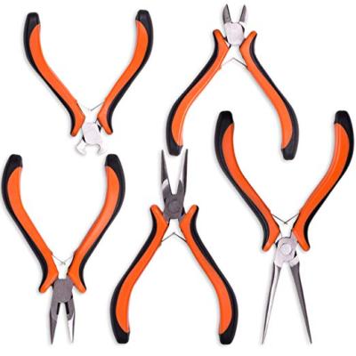 China 5 Pcs 5 Pieces Mini Pillars Jewelry Set Pliers Kit for sale